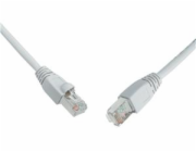 SOLARIX patch kabel CAT6 UTP PVC 1m šedý snag-proof