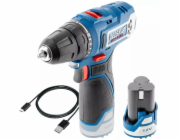 Dedra AKUMULATOROVÁ VRTAČKA/ŠROUBOVÁK 12V 1*2,0AH