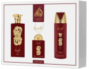 Lattafa Ansaam Gold Set parfémovaná voda ve spreji 100ml + parfémovaná voda ve spreji 20ml + deodorant ve spreji 200ml
