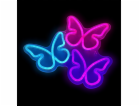 Eko-Light Eco-Light 2Kids Toys LED NEONOVÁ LAMPA s motýly