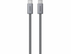 Aukey Kabel USB-C - USB-C 1,8 m šedý (Aukey)