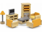 Viga Toys Sada nábytku do domečku pro panenky VIGA PolarB