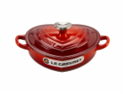Le Creuset Gourmet-Profitopf Herz 20 cm kirschrot