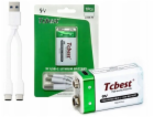 NoName Dobíjecí lithium-iontová baterie 9V R9 1000mah Nab...