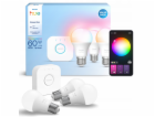 Philips Hue Essential Starter Kit A60 + Hue Bridge Full C...