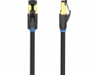 Vention IKABH síťový kabel Černá 2 m Cat8 S/FTP (S-STP)