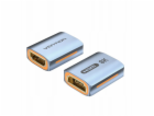 HDMI-HDMI konektor Vention 8K@60Hz hliník