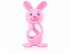 KIK BRUSH BABY Bobbie Bunny kousátko růžovo-růžová