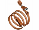 Energea USB kabel s pouzdrem pro cestovní 2v1 USB-C na US...