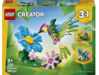 LEGO CREATOR 3 V 1 31384 Divoká zvířata: Barevný kolibřík