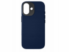 Yaxo Kožené pouzdro Gear Slim pro iPhone 17, tmavě modré