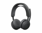 Logitech Zone Wireless 2 ES for Business - Náhlavní souprava - náhlavní - Bluetooth - bezdrátový, kabelové - odstranení šumu - USB-C - grafit - certifikováno pro Microsoft Teams