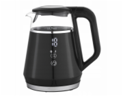 ExtraLink SKLENĚNÁ KONVICE 1712 ČERNÁ 1 L 1100 W