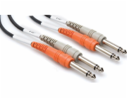 Hosa Kabel Jack 6,3 mm x2 - Jack 6,3 mm x2 3 m černý (CSS-203)