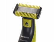 Philips Norelco OneBlade QP2824/10 pánský holicí strojek Planžetový holicí strojek Zastřihovač Šedá, Limetka