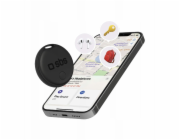 SBS Lokátor Track My Circle kompatibilní s Apple Find My - černý