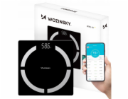 Wozinsky WIWL-30 Chytrá koupelnová váha s Bluetooth - černá