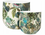 Home Styling Collection Kovové poklice na hrnce CATE, 2 kusy