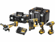 DeWalt DCK429P3T-QW Kombinovaná sada DCD805 + DCG405 + DCH273 + DCF850, 18 V černá, žlutá