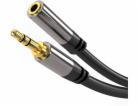 PremiumCord HQ stíněný prodlužovací kabel Jack 3.5mm - Ja...