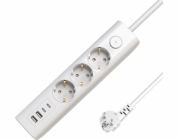 MicroConnect 3cestný USB Schuko prodlužovací kabel