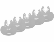 Bahco MILWAUKEE MT BLADE - FLEXIBILNÍ ŠKRABKA NA ODSTRAŇOVÁNÍ TĚSNĚNÍ 70 mm / 5 ks.