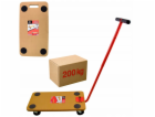 vidaXL PŘEPRAVNÍ PLOŠINA S OJÍ DO 200 KG, 57,5x30,0 cm