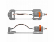 Bradas Oscilační postřikovač, hliníkové rameno / bílá linka