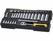 Stanley SADA KLÍČŮ 36 DÍLŮ 3/8 MĚNIČNÍ MODUL