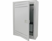 Alantec Obytná rozvaděčová skříň, telekomunikační, FTTH 350x250x90, na omítku, perforované dveře, 1x elektrická zásuvka, 14x keystone zásuvky ALANTEC - ALANTEC