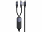 Usams Kabel USB-C - USB-C 1,2 m černý (Usa001130)