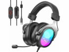 Fifine H16 7.1 Černá RGB studiová sluchátka přes uši