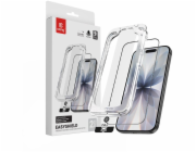 CRONG Tvrzené sklo EasyShield - balení 2 kusů - iPhone 17 / iPhone 17 Pro / iPhone 16 Pro (2 kusy)
