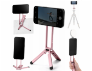 Kf Držák na stativ 3v1 Vlog Video Foto Magnetický MagSafe pro iPhone / Kf31.139s3 / Růžový