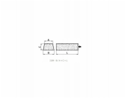 Andre Ořezávátko na nože 100 mm x 35 mm x 150 mm 99A36J7VE01 BÍLÝ Brusný segment 3109