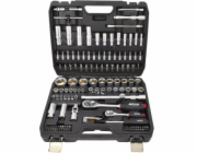 AWTools Sada nářadí 144dílná sada klíčů 1/2 / 1/4 BLACK LINE