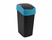 Keter Odpadkový koš FLIP BIN 45L /Černý/Modrý