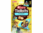 INABA Churu Tidbits Tuna - pamlsek pro kočky - 3x12g
