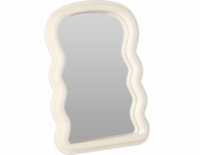 Home Styling Collection Dekorativní zrcadlo ve vlnitém rámu, 18 x 26 cm