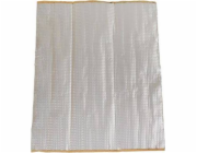 TurboWorks Zvukotěsná bitumenová rohož 2 mm x 50 cm x 60 cm, stříbrná