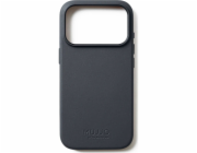 Mujjo Full Leather Case MagSafe Pouzdro pro iPhone 17 Pro Šedý