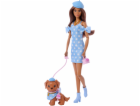 Barbie Panenka Mattel Twinning Looks - Puntíkatý styl se ...