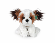 Rappa Plyšový pes shih tzu sedící 28cm ECO-FRIENDLY