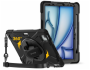 Crong Pouzdro na tablet Defender Plus – obrněné pouzdro na iPad Air 11” M3 (2025) / M2 (2024) (černé)