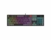 A4tech Bloody B230N, podsvícená herní klávesnice, USB, CZ, černá