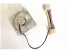 EUROCASE ventilátor 80mm, 12V/0,14A, prosvětlený RGB (molex)