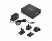 Startech - Konvertor médií s optickými vlákny - 10GbE - pres vláknová optika - 10GBase-LR, 10GBase-SR, 10GBase-X, 10GBase-T - SFP+ / RJ-45 - kompatibilní s TAA