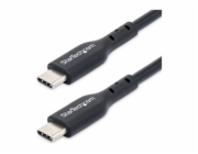 StarTech - USB kabel - USB-C (M) do USB-C (M) - USB 2.0 - 3 A - 1 m - USB Power Delivery (60W) - cerná (balení 2)