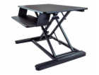 Startech Sit Stand Desk Converter with Keyboard Tray, Lar...
