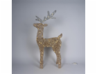 CHRISTMAS_TO Dekorace "Jelen" Christmas Touch s LED osvět...